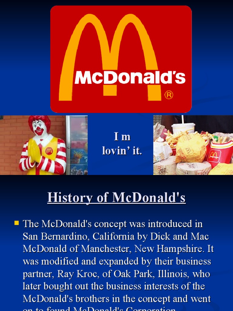 Mcdonalds | PDF
