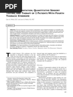 Download Clinical Presentation Quantitative Sensory Testing and Therapy of 2 Patients With Fourth Thoracic Syndrome by Vicky Neo SN38411060 doc pdf