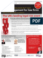 849-10 - Risk Management For Law Firms