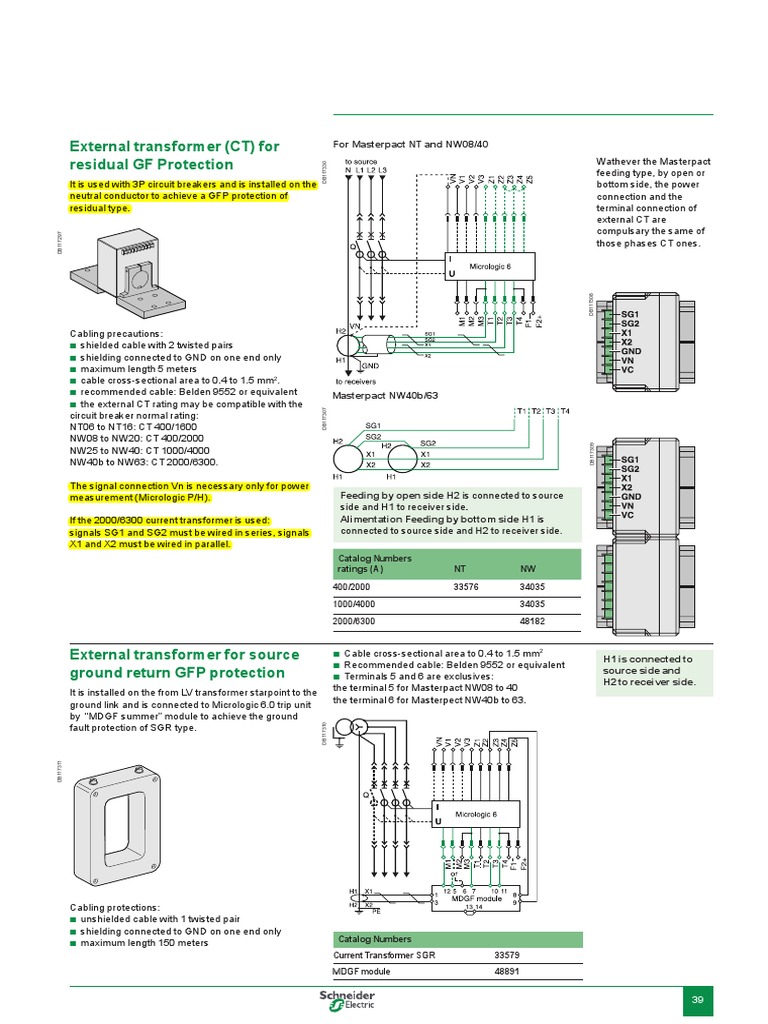 Ground Fault Protection for Transformers | PDF | Components ...