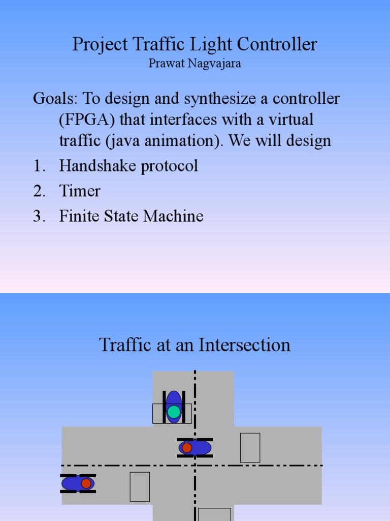 Project Traffic Light Controller | PDF