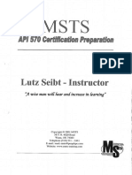 API 570 Certification Preparation For Exam