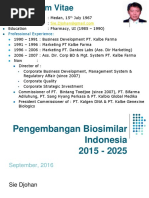 Download Pengembangan Biosimilar Indonesia - Sie Djohan Kalbe Farma 1 by fathul jannah SN384119315 doc pdf