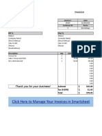 Click Here To Manage Your Invoices in Smartsheet: Invoice