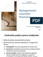 Managementul Resurselor Financiare - 2 - ME - 2018 PDF