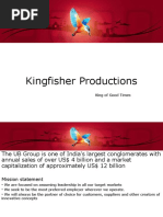 Kingfisher Productions: King of Good Times