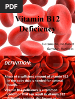 Vitamin B12 Deficiency