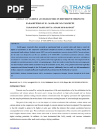 Effect of Various Accelerators On Different Strength Parameters of M - 20 Grade of Concrete