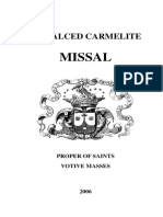 Carmelite Missal 1979