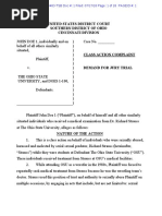 Sauder Schelkopf OSU Sexual Abuse Class Action Lawsuit