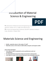 Introduction of Materials