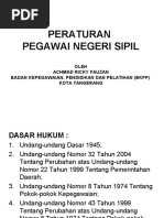 Download PERATURAN KEPEGAWAIAN PNS by tegrazz SN38413203 doc pdf