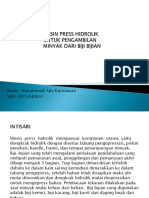 MESIN PRESS HIDROLIK Peneumatik