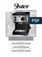 CAFETERA ESPRESSO MANUAL 15 BAR TME - FerrestockFerrestock