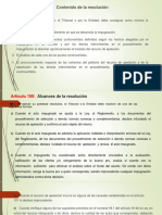 Contenido y alcances de la resolución del recurso de apelación