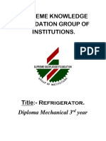 Supreme Knowledge Foundation Group of Institutions.: Diploma Mechanical 3 Year