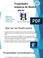 Propiedades Termodinámicas de Fluidos Puros