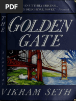 The Golden Gate - A Novel in Ve - Seth, Vikram, 1952