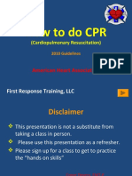 How To Do CPR: American Heart Association