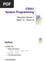 CS241 System Programming: Discussion Section 7 March 13 - March 16