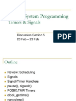 CS 241 System Programming: Timers & Signals