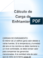 5 Cálculo de Carga de Enfriamiento