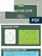 Reaktor CSTR Kelompok 11