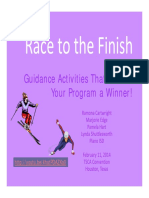 Race To The Finish: Guidance Activities That Will Make Your Program A Winner!