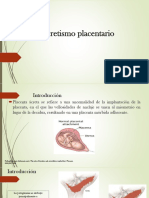 Placenta creta: factores de riesgo, diagnóstico y consecuencias