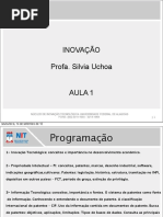 aula 1 - inovação 2012
