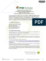 UERGS Processo de Selecao para Ingresso em 2019