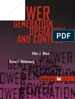 Power Generation, Operation and Control_Allen J. Wood