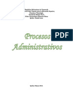 PROCESOS ADMINISTRATIVOS