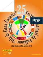 25 Festival Nacional de Folklore "Isla de Gran Canaria" 