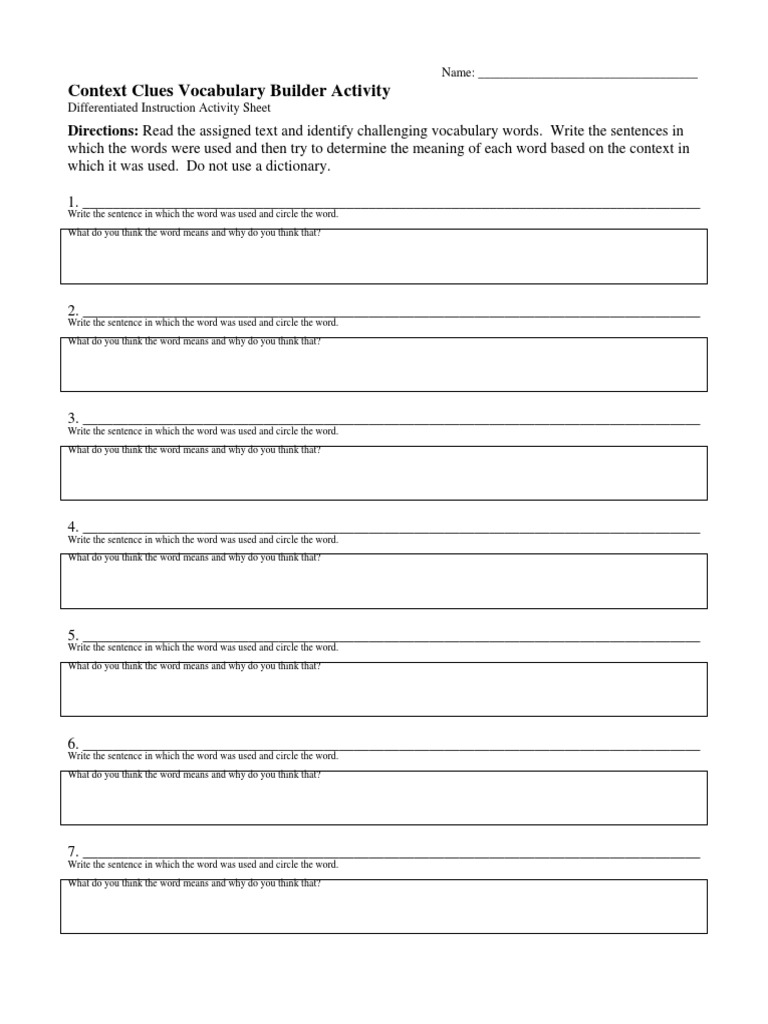 Authors Purpose Worksheet 2 | PDF | Word | Vocabulary