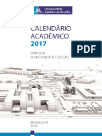 Calendário Acadêmico - 2017