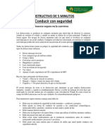 11-12-2017 - Conducir Con Seguridad - Instructivo de 5 Minutos