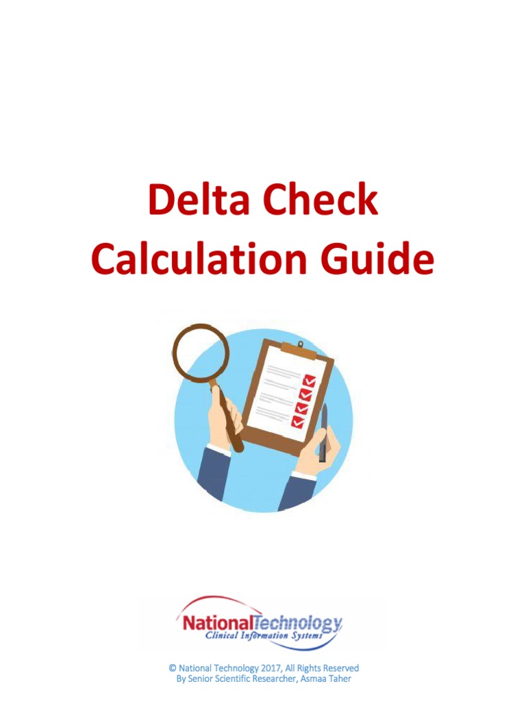 Delta Check Calculation Guide 3 PDF Magnesium Hemoglobin