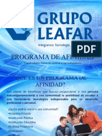 Programa de Afinidad General - Grupo Leafar