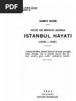 Ahmet Refik - Hicri On Birinci Asırda İstanbul Hayatı (1000-1100) PDF