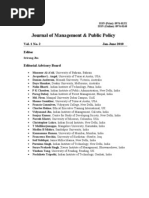Download Journal of Management  Public Policy June 2010 by jha_srirang SN38417232 doc pdf
