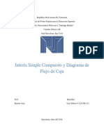 Interes Simple Compuesto y Diagrama de Flujo de Caja