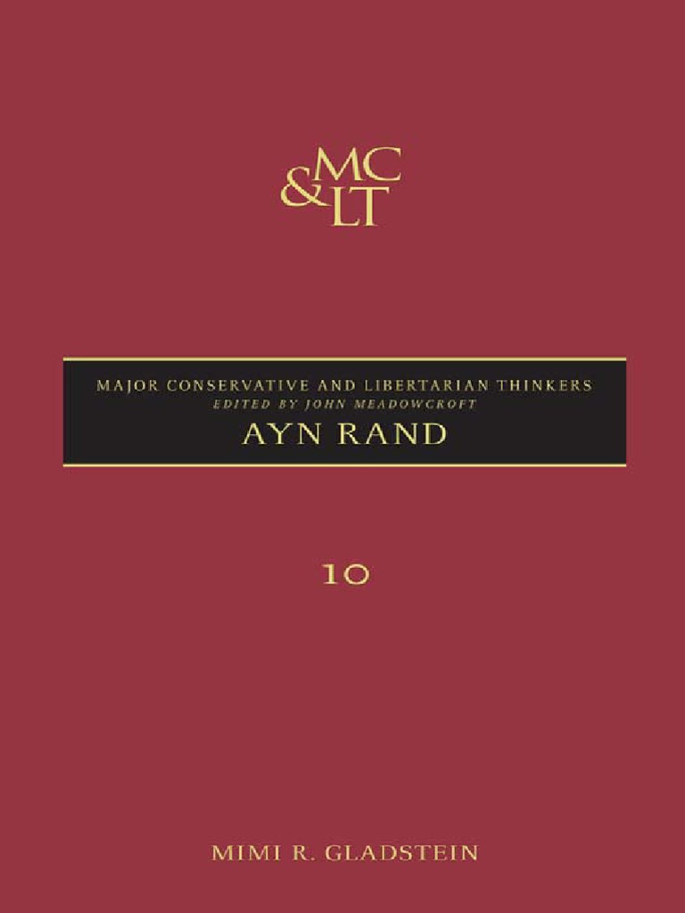 Rand | PDF | Ayn Rand | Objectivism (Ayn Rand)