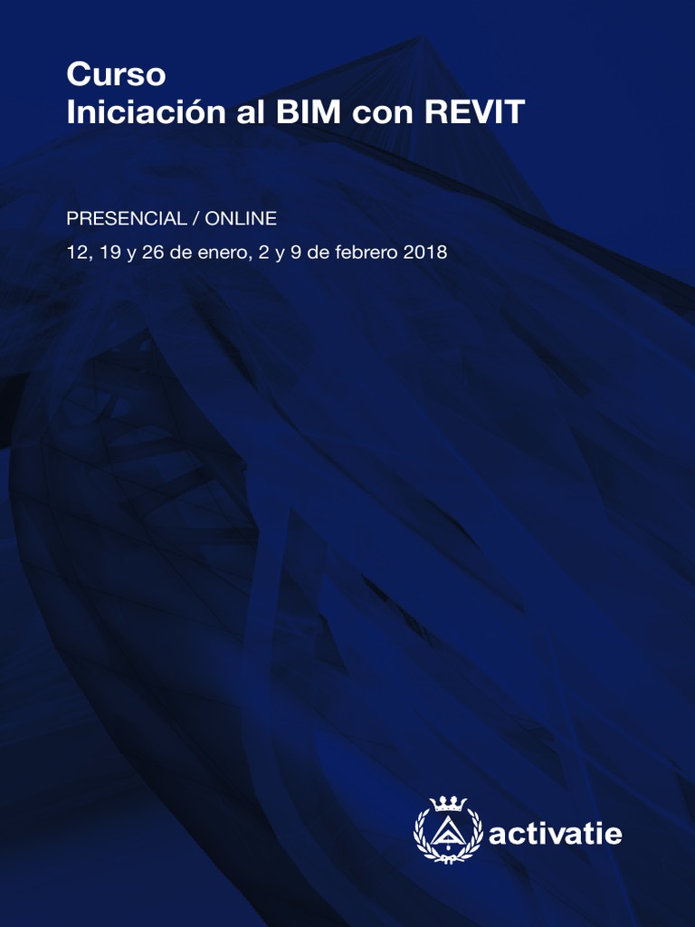 Curso BIM con Revit: Iniciación 2018 | PDF | Autodesk Revit | Informática