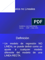 Modelos no Lineales: Potenciales, Exponenciales y Polinomiales