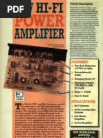 Download 50W HiFi Power Amplifier LW35Q Maplin Kit by tenwisr SN38418078 doc pdf