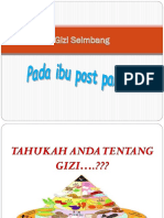 Gizi Ibu Post Partum