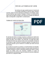 Clasificación de Las Turbinas de Vapor