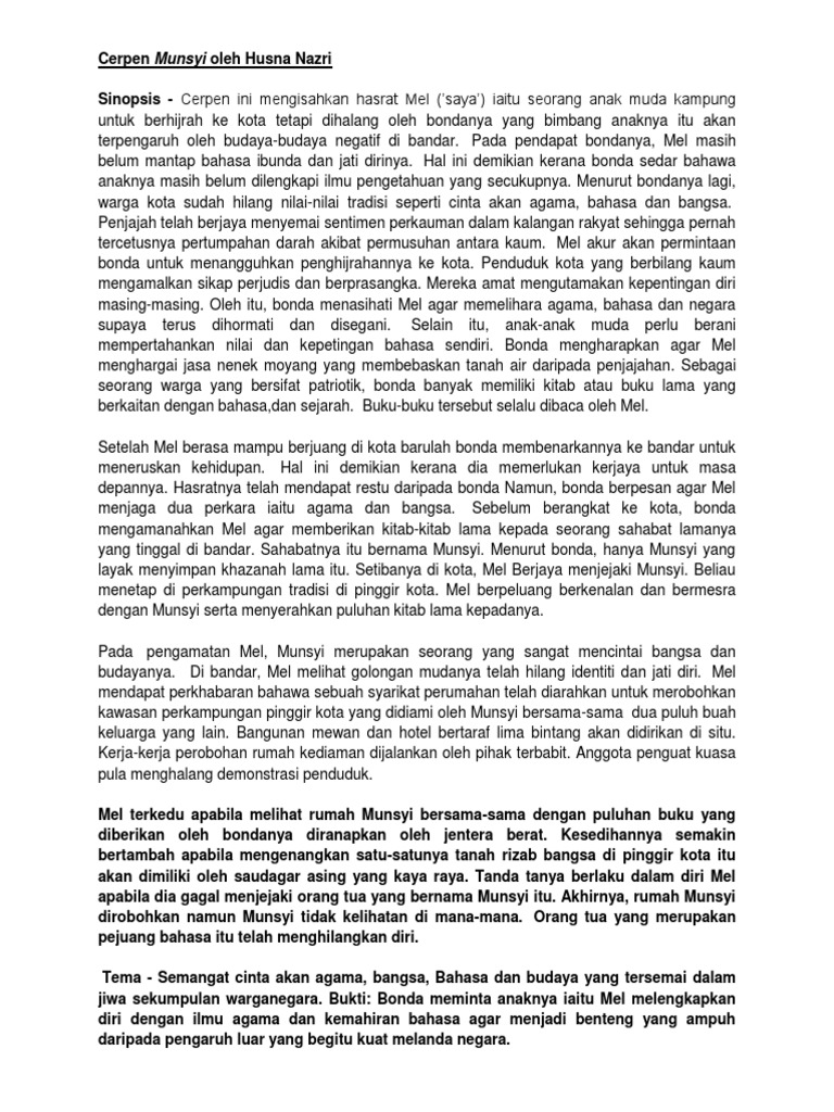 Munsyi Pdf