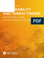 Skybox Report Vulnerability Threat Trends 2018 Mid-Year Update
